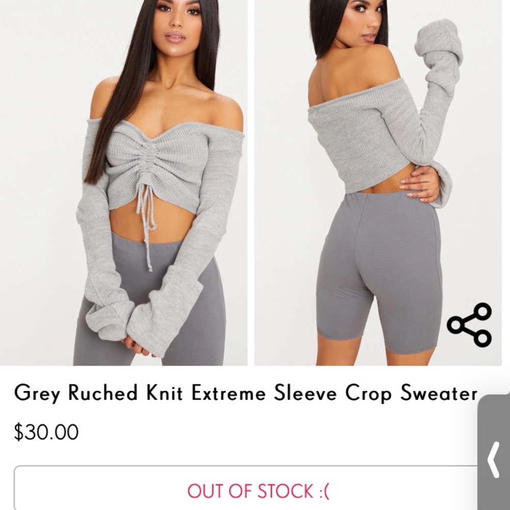 Grey sweater